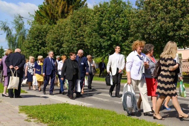 Przemarsz uczestników Jubileuszu 100-lecia Jagiełły